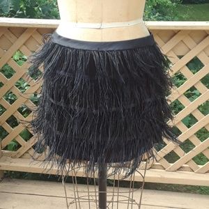 NWT Steve Madden black sexy party skirt sz M/6-8